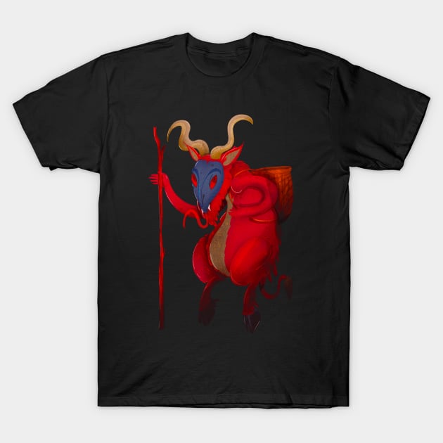 Krampus time T-Shirt by Little Miss Arkham